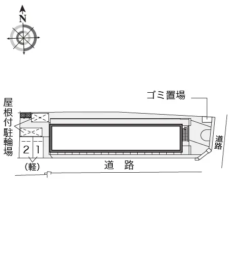 ★手数料０円★尼崎市額田町　月極駐車場（LP）